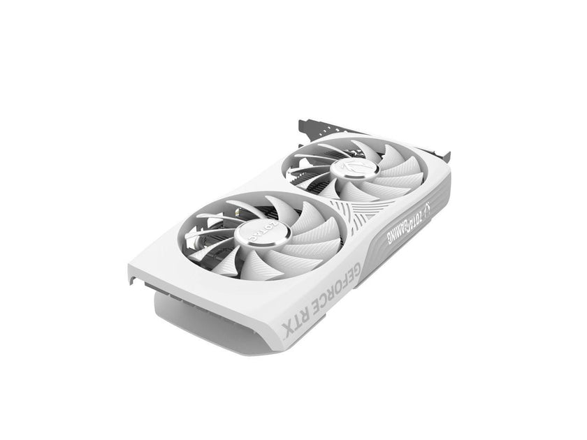 ZOTAC GAMING GeForce RTX 4060 8GB Twin Edge OC White Edition DLSS 3 8GB GDDR6 128-bit 17 Gbps PCIE 4.0 Compact Gaming Graphics Card, ZT-D40600Q-10M