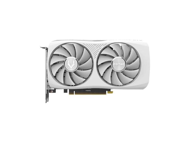 ZOTAC GAMING GeForce RTX 4060 8GB Twin Edge OC White Edition DLSS 3 8GB GDDR6 128-bit 17 Gbps PCIE 4.0 Compact Gaming Graphics Card, ZT-D40600Q-10M