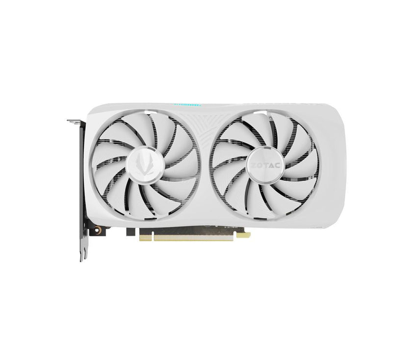 ZOTAC GAMING GeForce RTX 4070 Twin Edge OC White Edition GDDR6 DLSS 3 12GB GDDR6 192-bit 20 Gbps PCIE 4.0 Compact SFF Gaming Graphics Card, SPECTRA RGB Lighting, ZT-D40740Q-10M