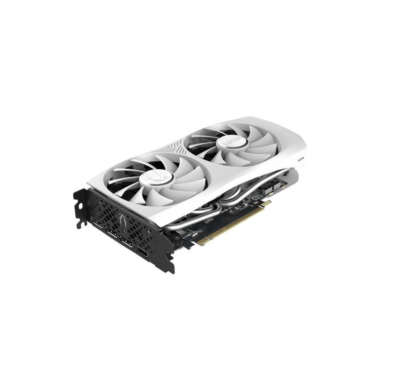 ZOTAC GAMING GeForce RTX 4070 Twin Edge OC White Edition GDDR6 DLSS 3 12GB GDDR6 192-bit 20 Gbps PCIE 4.0 Compact SFF Gaming Graphics Card, SPECTRA RGB Lighting, ZT-D40740Q-10M