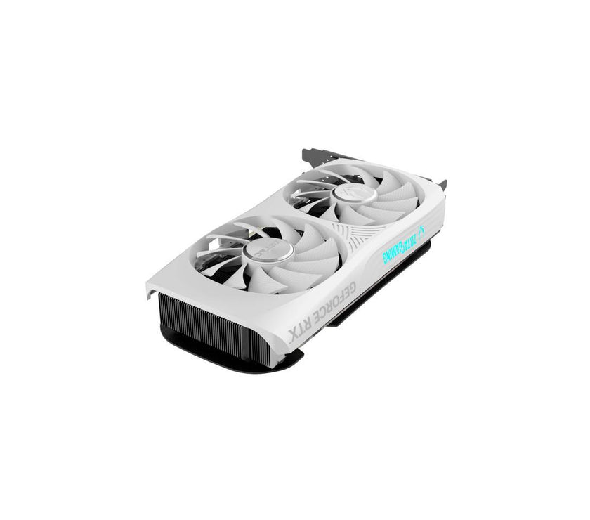 ZOTAC GAMING GeForce RTX 4070 Twin Edge OC White Edition GDDR6 DLSS 3 12GB GDDR6 192-bit 20 Gbps PCIE 4.0 Compact SFF Gaming Graphics Card, SPECTRA RGB Lighting, ZT-D40740Q-10M