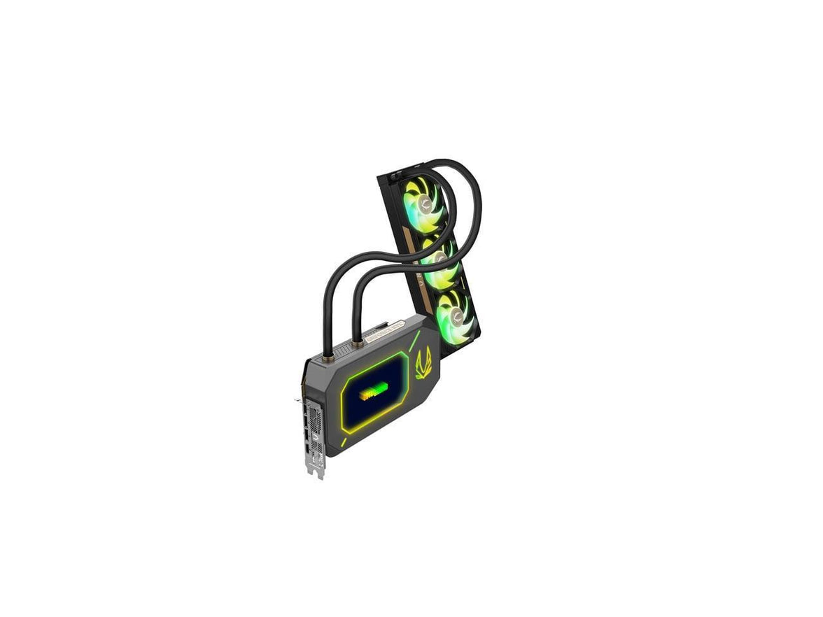 ZOTAC ARCTICSTORM AIO GeForce RTX 5090 32GB GDDR7 PCI Express 5.0 x16 ATX Graphics Card RTX 5090 ARCTICSTORM AIO