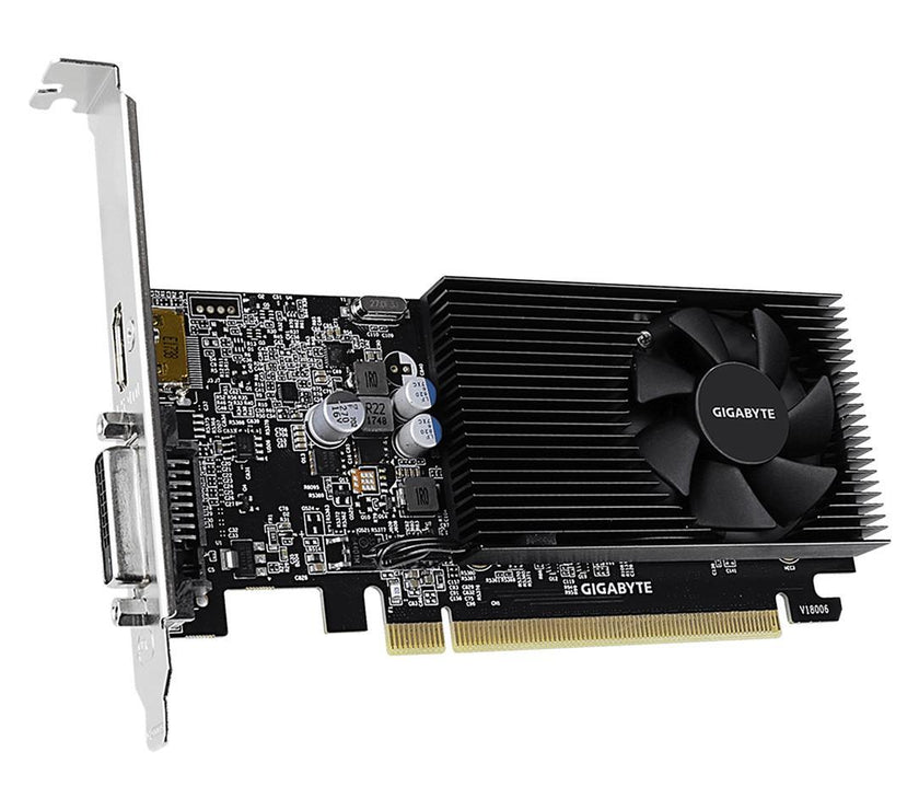 GIGABYTE GeForce GT 1030 Low Profile D4 2G DirectX 12 GV-N1030D4-2GL Video Card