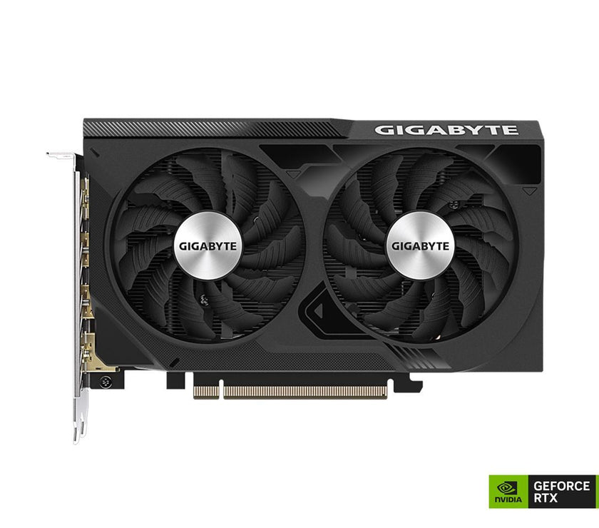 GIGABYTE GeForce RTX 4060 WINDFORCE OC 8G Graphics Card, 2x WINDFORCE Fans, 8GB 128-bit GDDR6, GV-N4060WF2OC-8GD  Video Card