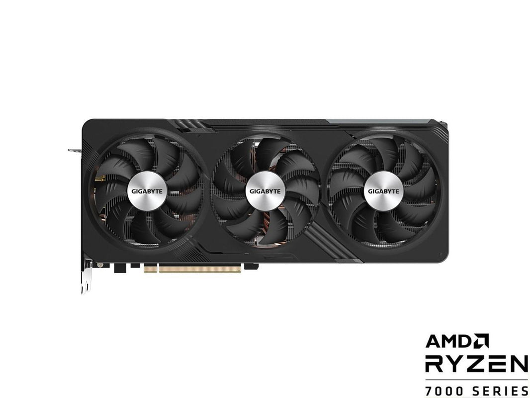 GIGABYTE Radeon RX 7700 XT GAMING OC 12G Graphics Card, 3x WINDFORCE Fans 12GB 192-bit GDDR6, GV-R77XTGAMING OC-12GD Video Card