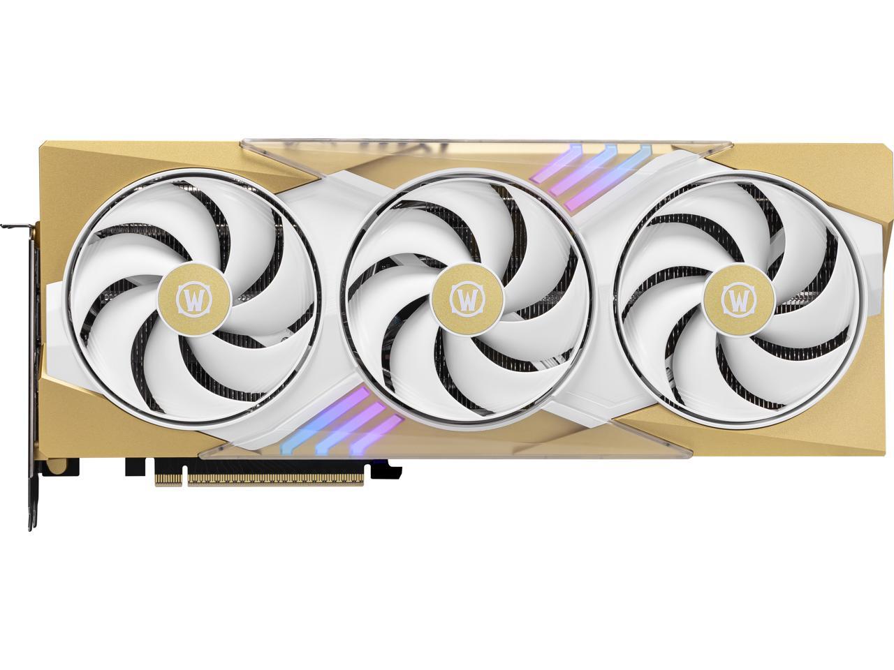 MSI World of Warcraft GeForce RTX 5070 12GB GDDR7 PCI Express 5.0 ATX Graphics RTX 5070 12G World of Warcraft MIDNIGHT LIGHT EDITION OC