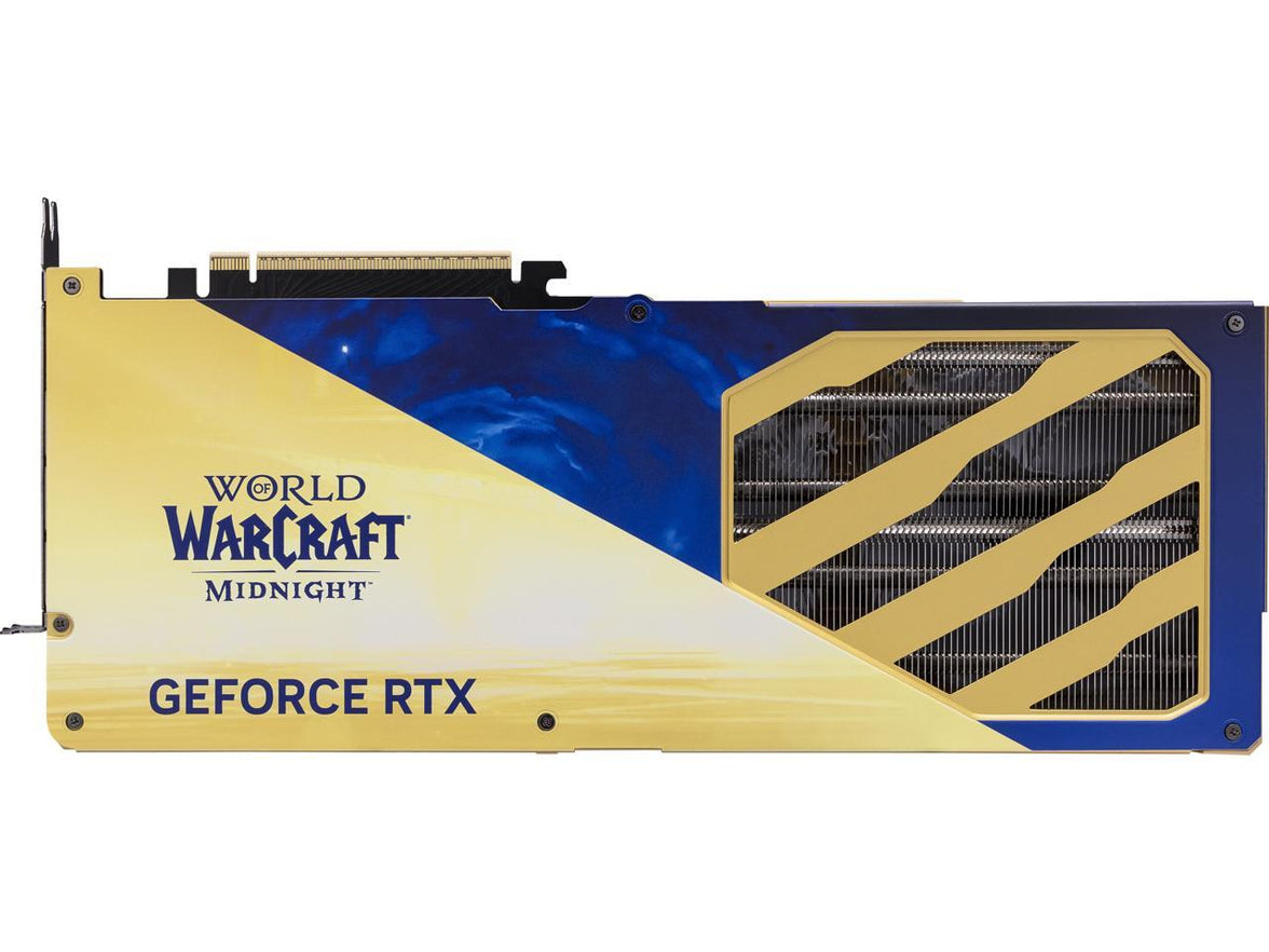 MSI World of Warcraft GeForce RTX 5070 12GB GDDR7 PCI Express 5.0 ATX Graphics RTX 5070 12G World of Warcraft MIDNIGHT LIGHT EDITION OC