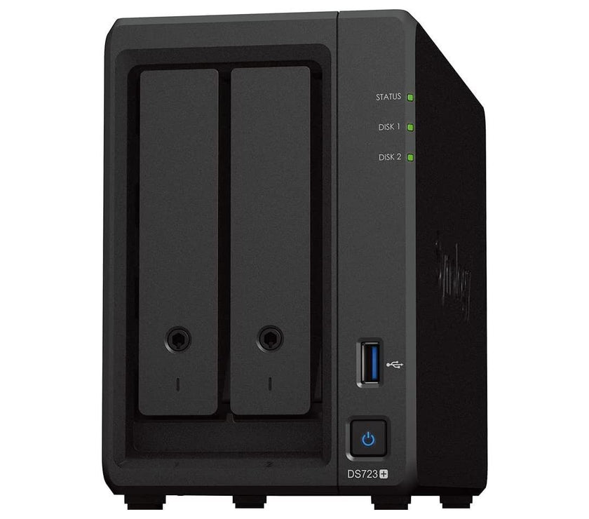 Synology DiskStation DS723+ (2Bay/AMD/2GB) NAS Network Storage Server