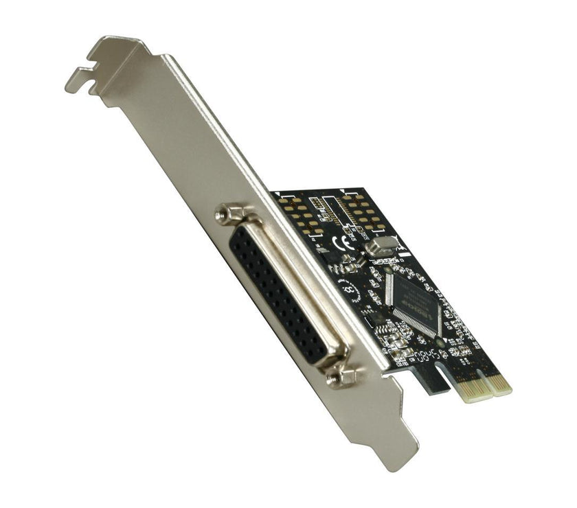 SYBA PCI-Express 1-Port Parallel/Printer Card with Low Profile Bracket - RoHS Model SD-PEX10005