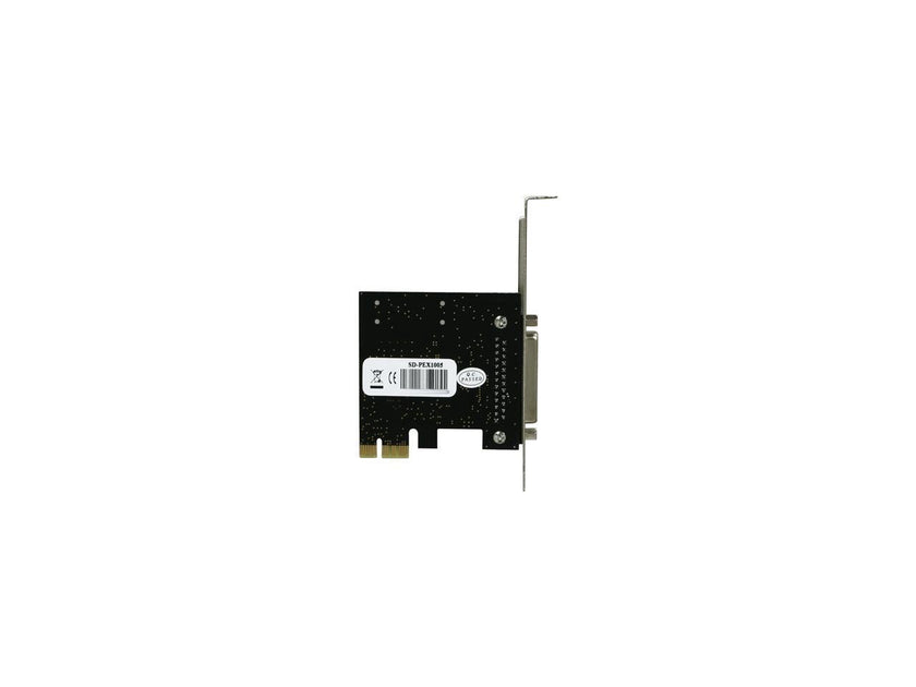 SYBA PCI-Express 1-Port Parallel/Printer Card with Low Profile Bracket - RoHS Model SD-PEX10005