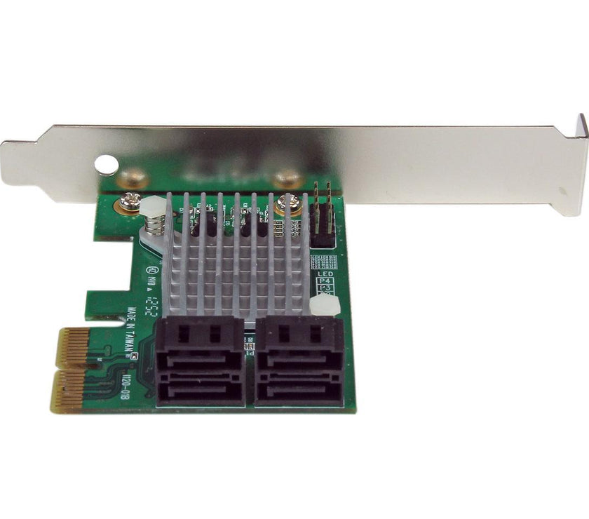 StarTech.com 4-Port PCI-Express SATA III 6Gbps RAID Controller Card Model PEXSAT34RH