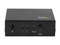 StarTech VS221HD20 2-Port HDMI Switch - 4K 60Hz - Supports HDCP - IR - HDMI Selector - HDMI Multiport Video Switcher - HDMI Switcher