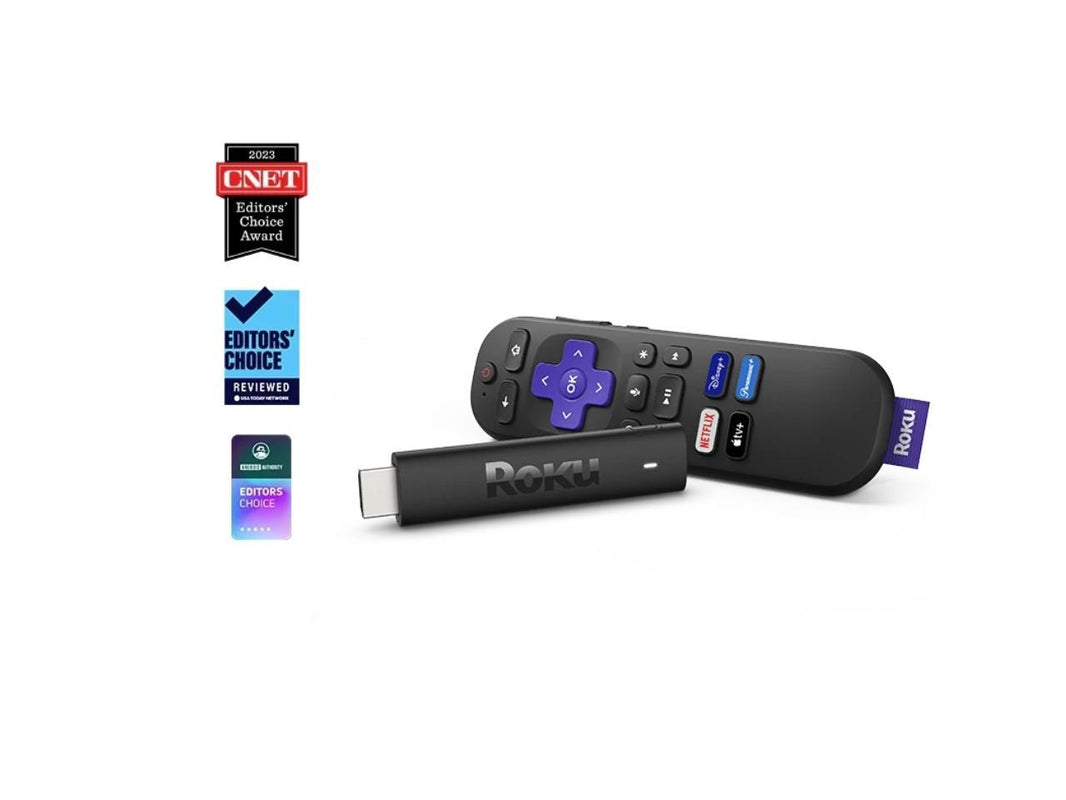 Roku Streaming Stick 4K | Streaming Device with Voice Remote and Long-Range Wi-Fi