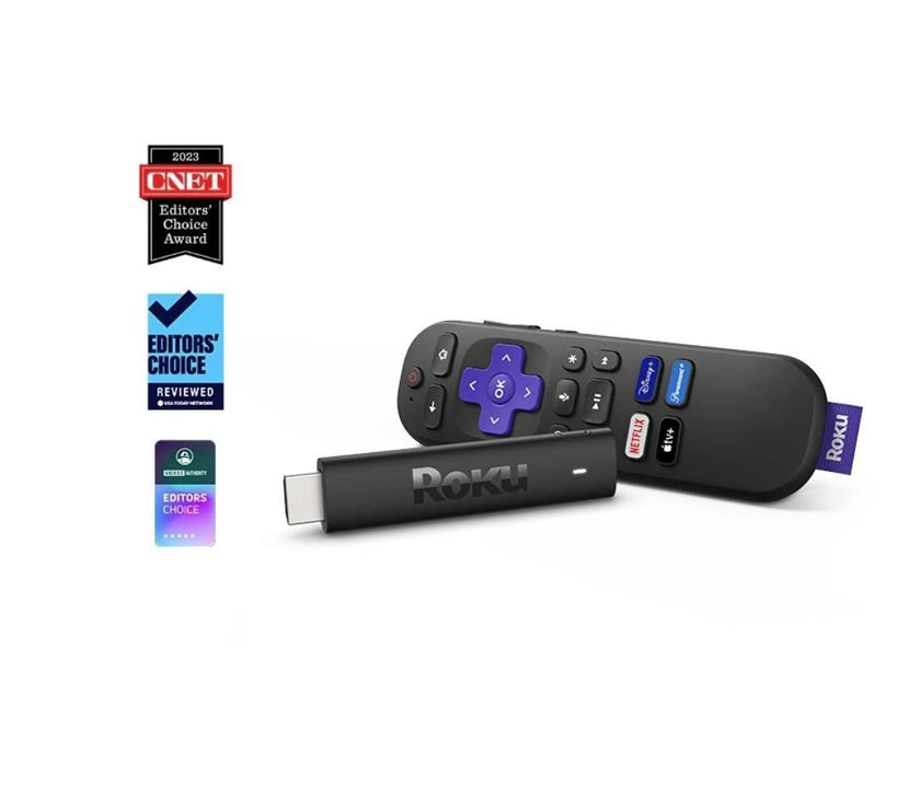 Roku Streaming Stick 4K | Streaming Device with Voice Remote and Long-Range Wi-Fi