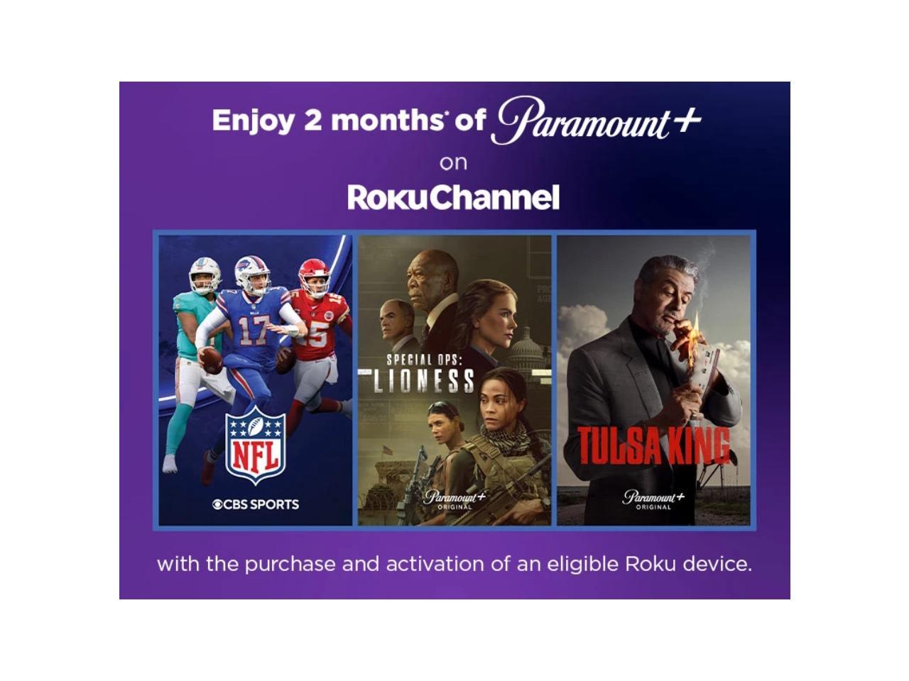 Roku Streaming Stick 4K | Streaming Device with Voice Remote and Long-Range Wi-Fi