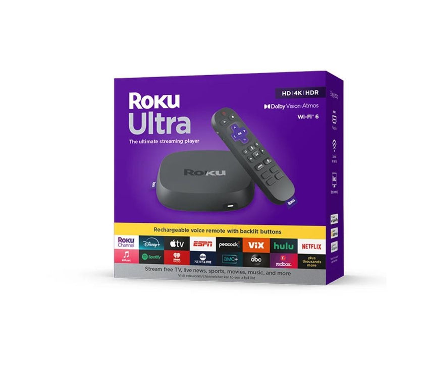 Roku Ultra 2024 HD/4K/HDR/ Dolby Vision Streaming Player