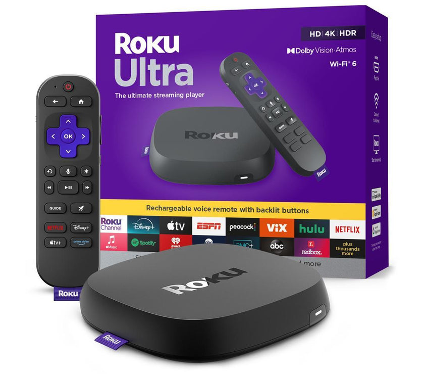 Roku Ultra 2024 HD/4K/HDR/ Dolby Vision Streaming Player