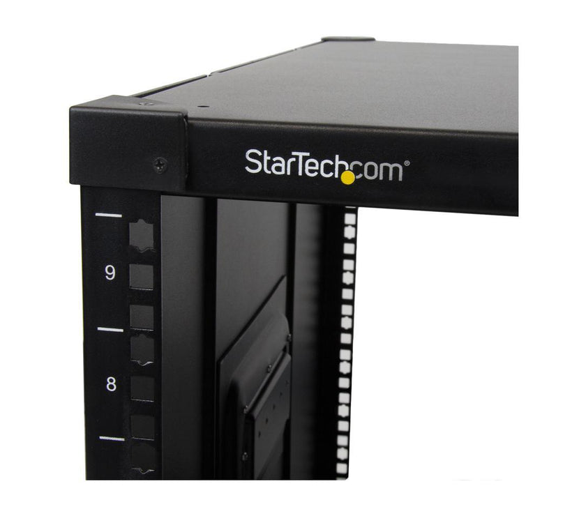 StarTech.com Portable Server Rack with Handles - Rolling Cabinet - 9U