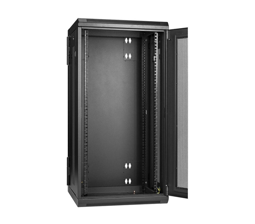 StarTech.com Wall Mount Server Rack Cabinet - 18U Rack - 20" Deep - Hinged Enclosure - Wall Mount Rack - Server Cabinet