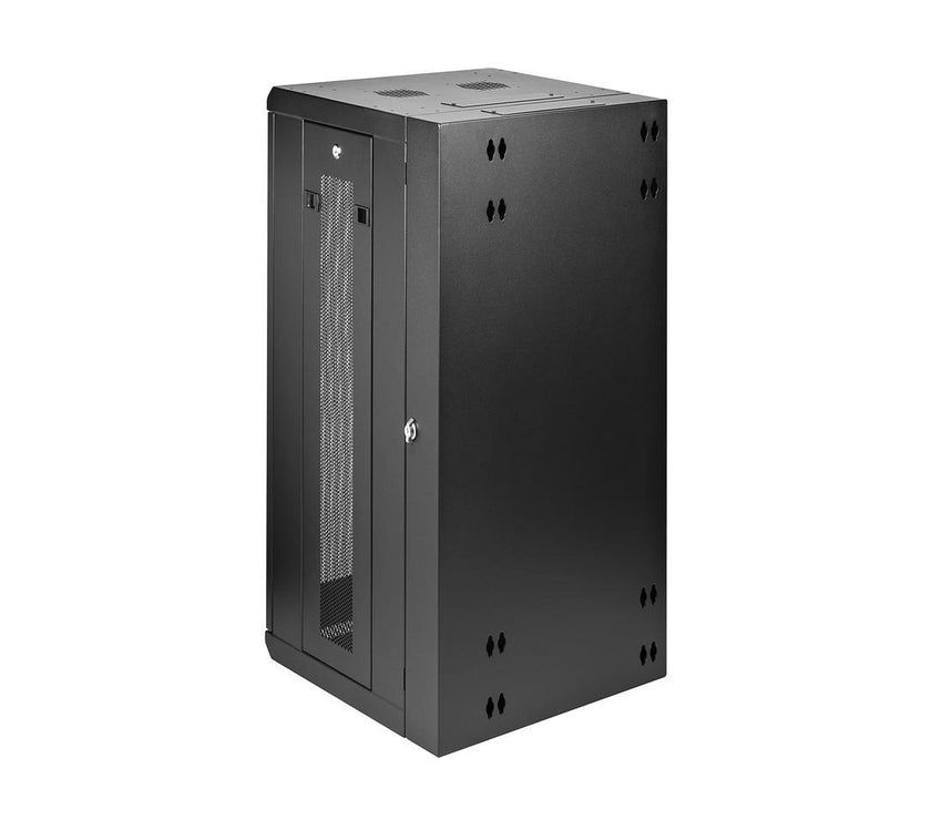 StarTech.com Wall Mount Server Rack Cabinet - 18U Rack - 20" Deep - Hinged Enclosure - Wall Mount Rack - Server Cabinet