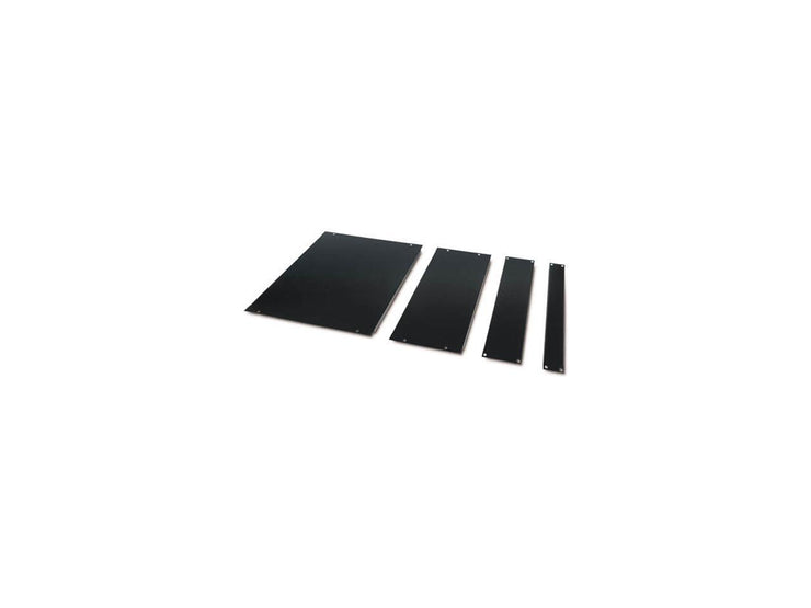 APC AR8101BLK Airflow Management Blanking Panel Kit (1U, 2U, 4U, 8U) Black