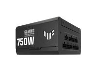 ASUS TUF Gaming 750W Gold (750 Watt, Fully Modular Power Supply, 80+ Gold Certified, ATX 3.0 Compatible, Military-grade Components, Dual Ball Bearing, Axial-tech Fan, PCB Coating)