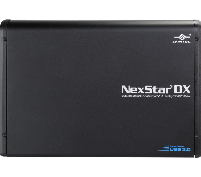 VANTEC NST-536S3-BK 5.25" Blu-Ray / DVD / CD SATA Drives Black Standard SATA / SuperSpeed USB 3.0 USB 3.0 External Enclosure for SATA Blu-Ray/CD/DVD Drive