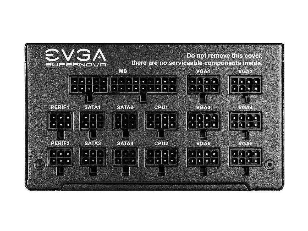 EVGA SuperNOVA 1300 GT, 80 Plus Gold 1300W, Fully Modular, Eco Mode with FDB Fan, 100% Japanese Capacitors, 10 Year Warranty, Includes Power ON Self Tester, Compact 180mm Size, 220-GT-1300-X1