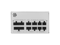 MSI MAG A850GL PCIE5 White, Fully-Modular, 80 Plus Gold, 850W Power Supply