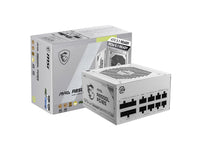 MSI MAG A850GL PCIE5 White, Fully-Modular, 80 Plus Gold, 850W Power Supply