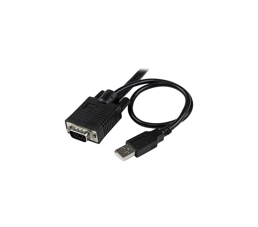 StarTech.com 2 Port USB VGA Cable KVM Switch - USB Powered with Remote Switch