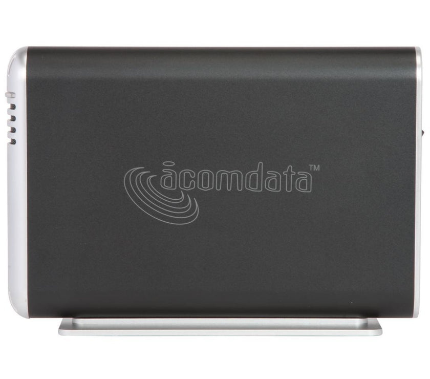 acomdata SMBXXXU2FE-BLK 3.5" Obsidian Black USB & Firewire External Enclosure