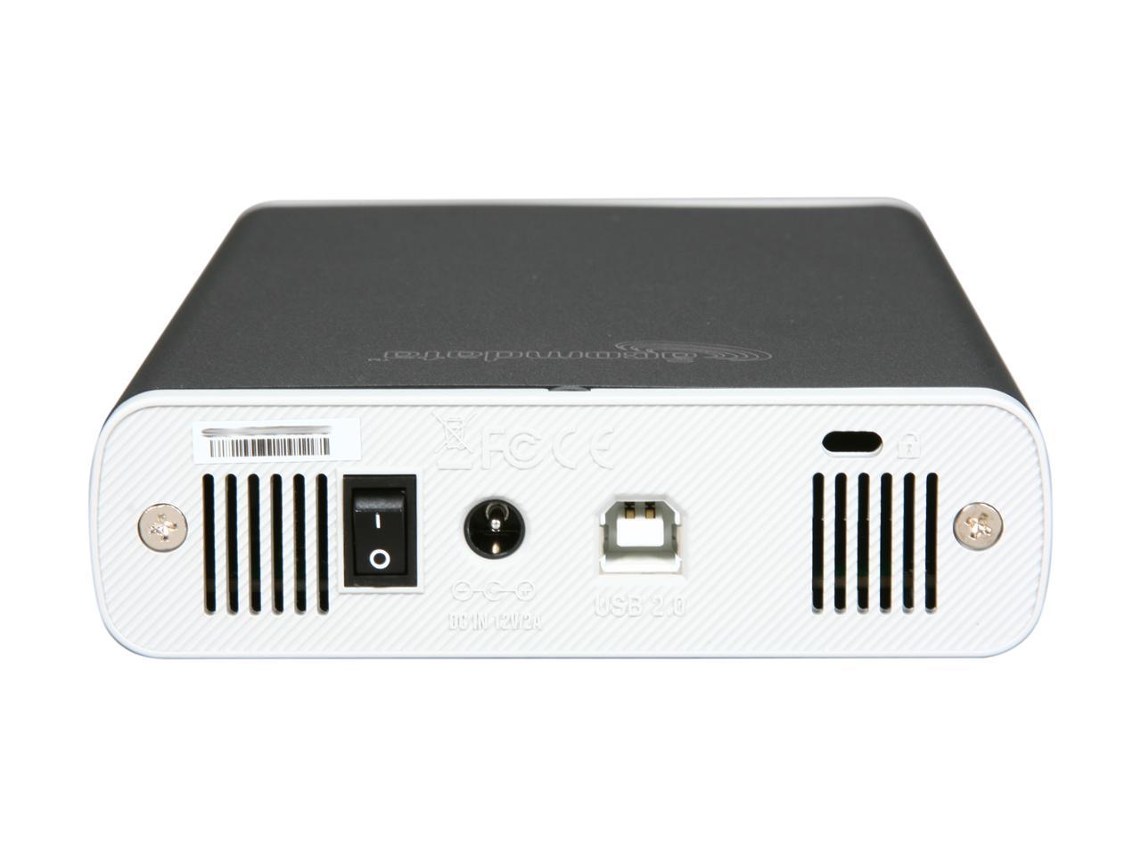 acomdata HDEXXXU2E-740 Aluminum 3.5" Black SATA USB 2.0 SATA Drive  Enclosure Kit