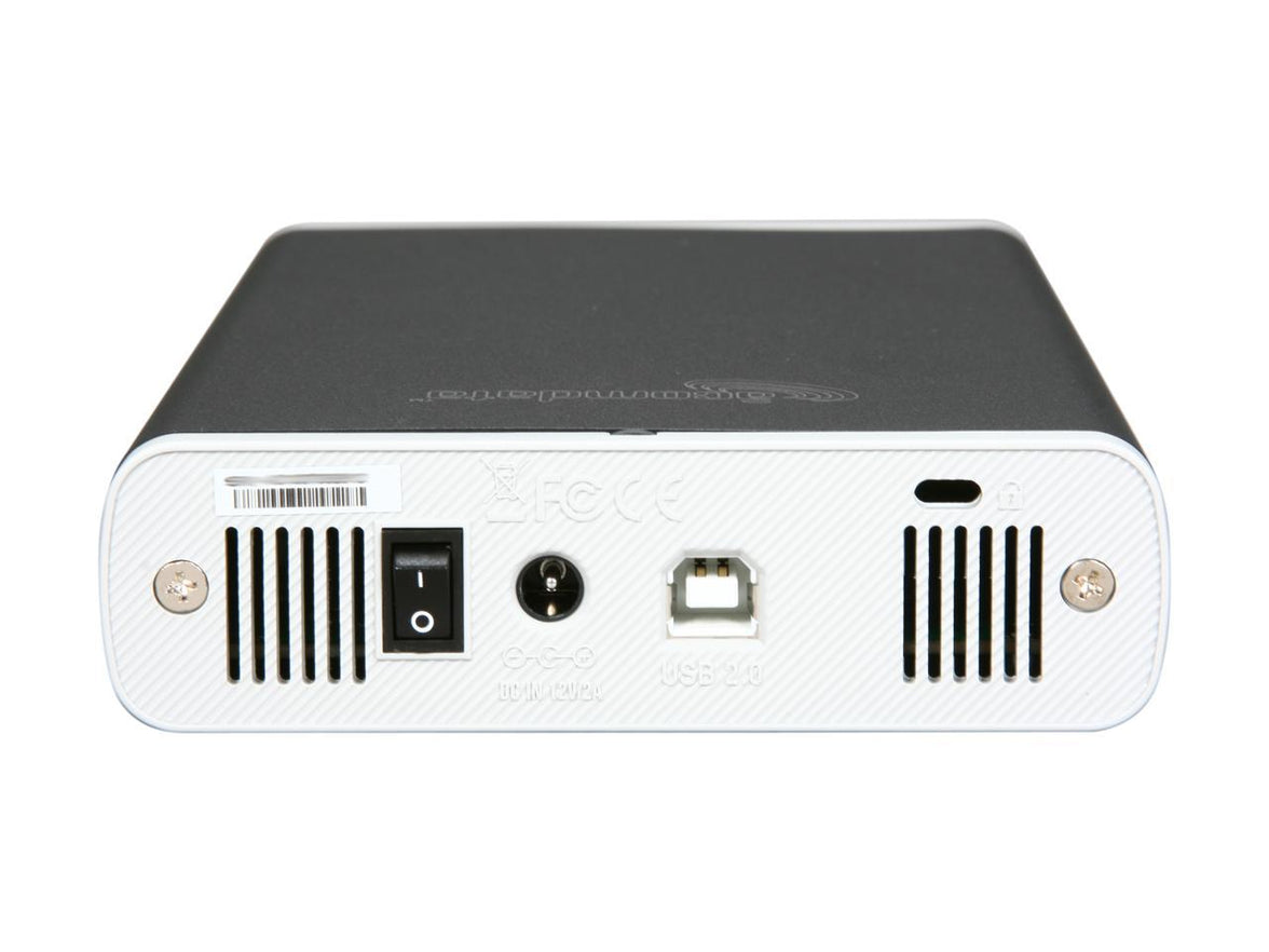 acomdata HDEXXXU2E-740 Aluminum 3.5" Black SATA USB 2.0 SATA Drive  Enclosure Kit