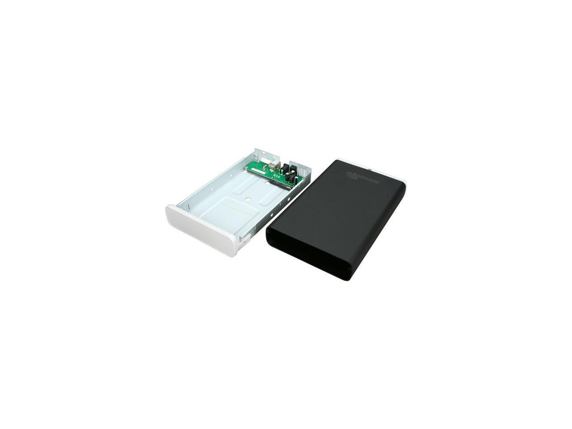 acomdata HDEXXXU2E-740 Aluminum 3.5" Black SATA USB 2.0 SATA Drive  Enclosure Kit