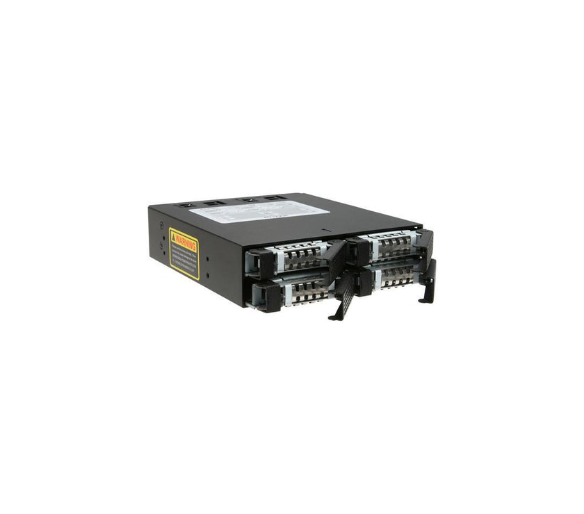 Icy Dock MB994SP-4S | 4 x 2.5 Inch SATA 6Gbps/SAS HDD/SSD Mobile Rack / Cage in 1 x 5.25 Inch bay | ToughArmor