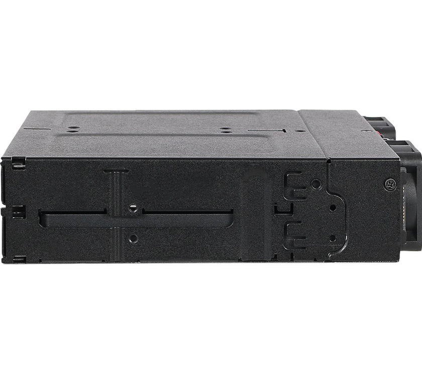 ICY DOCK ToughArmor MB720M2K-B Full Metal 4 Bay M.2 NVMe SSD Mobile Rack for External 5.25" Drive Bay