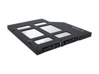 Icy Dock MB852M2PO-B | 2 x M.2 NVMe SSD Mobile Rack Enclosure for Ultra Slim ODD Bay (9.5mm) | ToughArmor