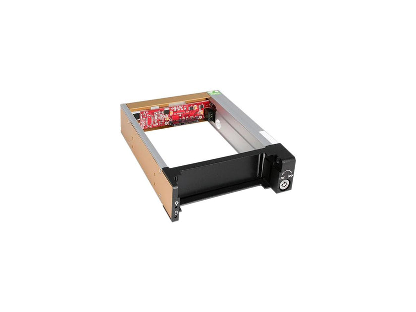 StarTech.com DRW150SATBK Black Aluminum SATA Drive Drawer