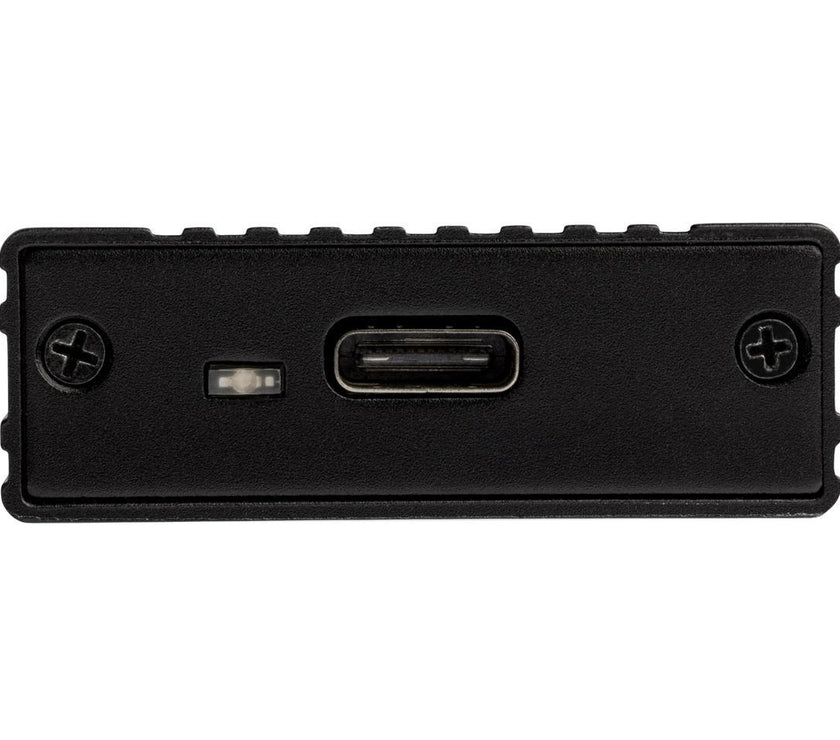 StarTech.com M2E1BMU31C M.2 NVMe SSD Enclosure for PCIe SSDs - USB 3.1 Gen 2 Type-C