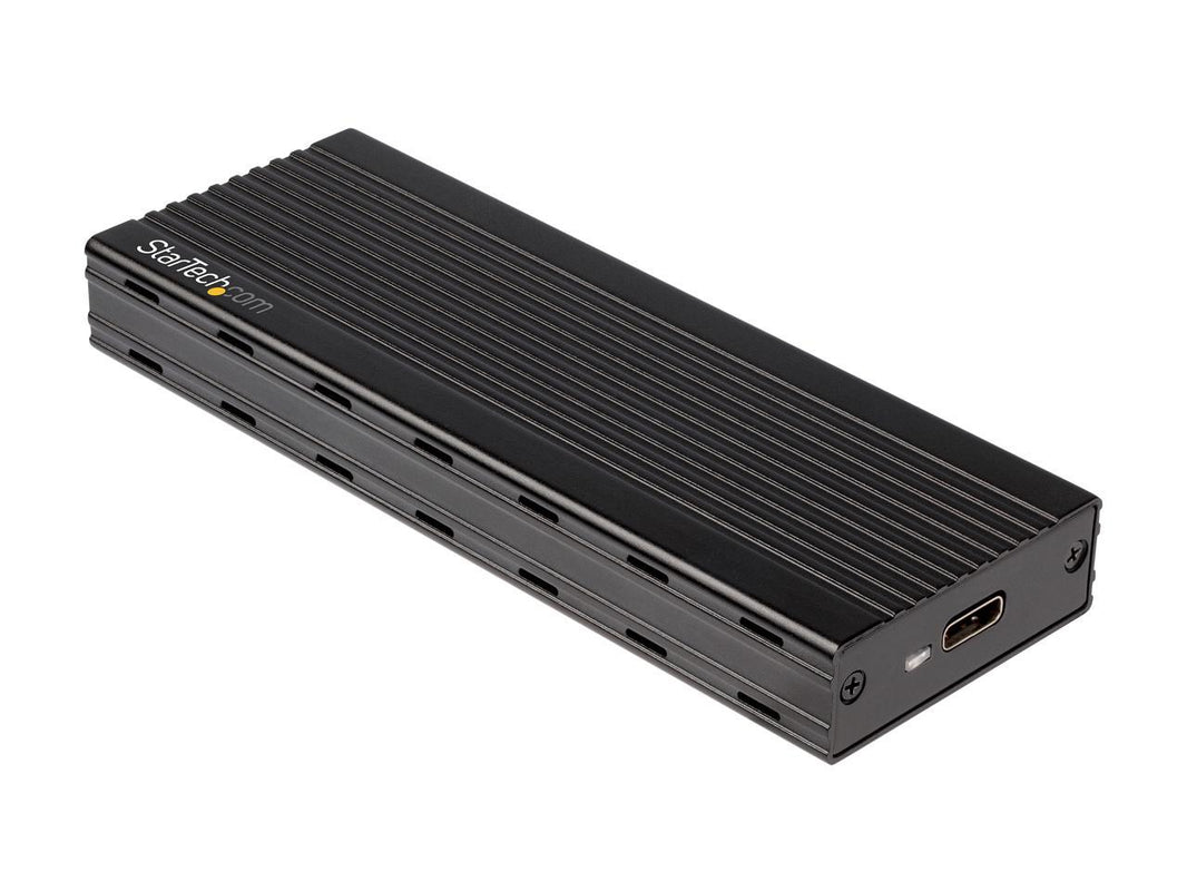 StarTech.com M2E1BMU31C M.2 NVMe SSD Enclosure for PCIe SSDs - USB 3.1 Gen 2 Type-C