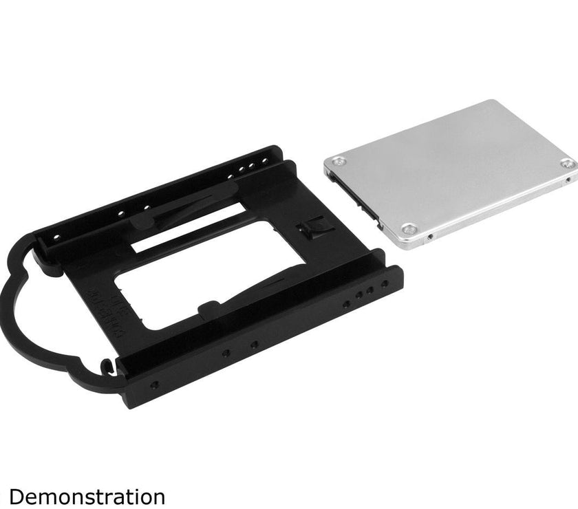 StarTech.com BRACKET125PTP 2.5" SSD/HDD Mounting Bracket for 3.5" Drive Bay - 5 Pack - Tool-less - Hard Drive Mounting Kit (BRACKET125PTP)