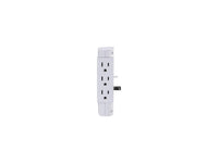 CyberPower CSP600WSURC2 6-Outlet Swivel Professional Surge Protector Wall Tap with 2 USB Ports