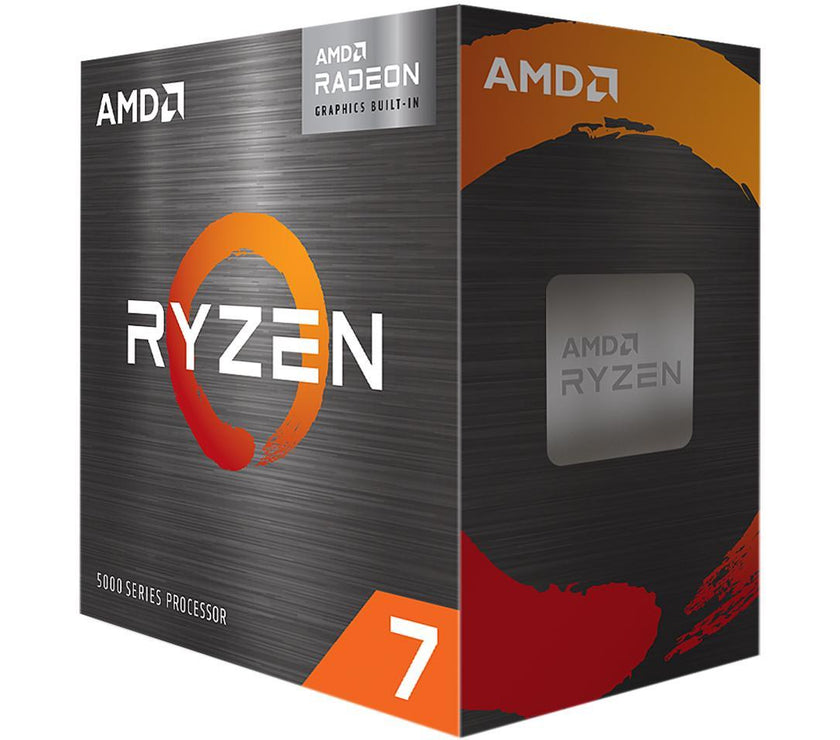 AMD Ryzen 7 5700G - Ryzen 7 5000 G-Series Cezanne (Zen 3) 8-Core 3.8 GHz Socket AM4 65W AMD Radeon Graphics Desktop Processor - 100-100000263BOX
