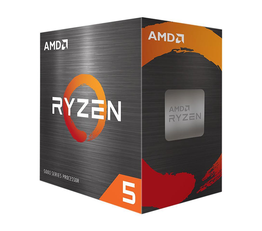 AMD Ryzen 5 5500 - Ryzen 5 5000 Series Cezanne (Zen 3) 6-Core 3.6 GHz Socket AM4 65W None Integrated Graphics Desktop Processor - 100-100000457BOX