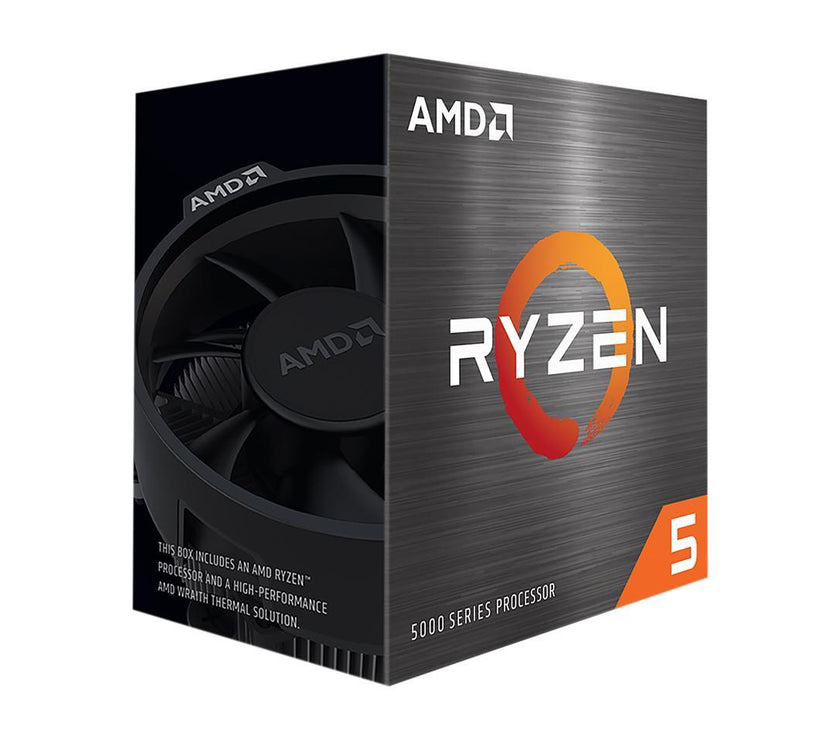 AMD Ryzen 5 5500 - Ryzen 5 5000 Series Cezanne (Zen 3) 6-Core 3.6 GHz Socket AM4 65W None Integrated Graphics Desktop Processor - 100-100000457BOX