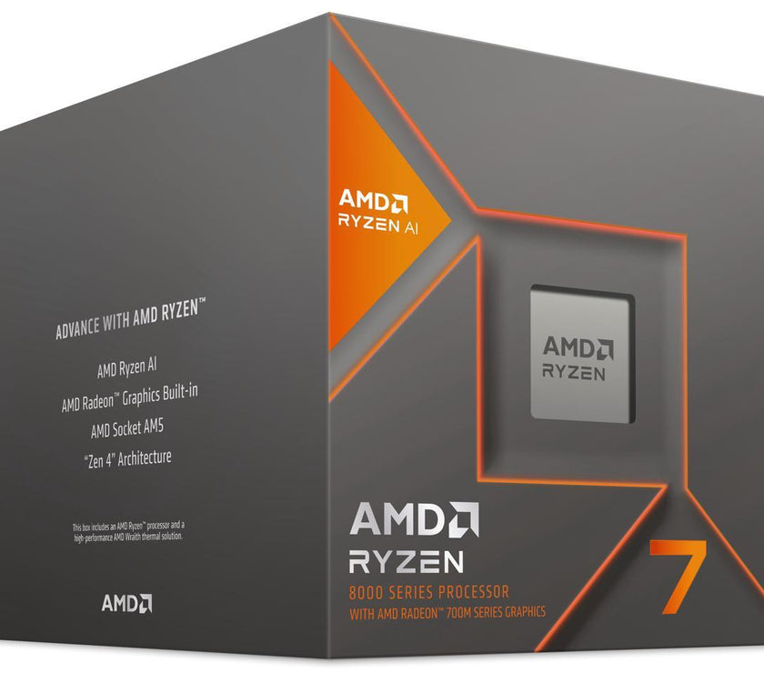 AMD Ryzen 7 8700G - Ryzen 7 8000-G Series 8-Core 4.2 GHz Socket AM5 65W AMD Radeon 780M Processor - 100-100001236BOX