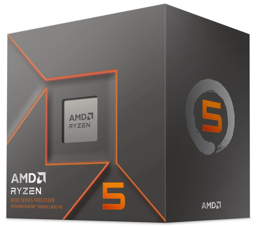 AMD Ryzen 5 8500G - Ryzen 5 8000-G Series 6-Core 3.5 GHz Socket AM5 65W AMD Radeon 740M Processor - 100-100000931BOX