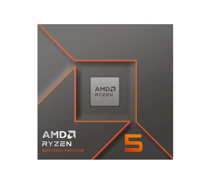 AMD Ryzen 5 8400F (4.2 GHz) - Ryzen 5 8000 Series 6-Core/ 12-Threads,  Socket AM5, 65W Processor - 100-100001591BOX