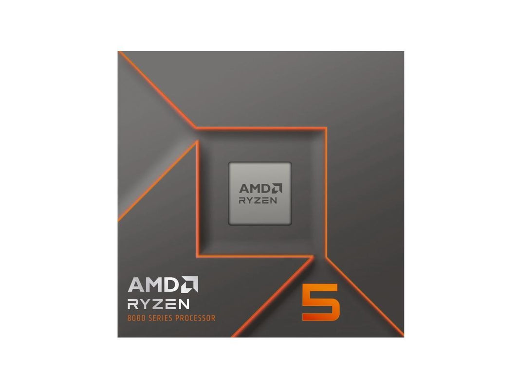 AMD Ryzen 5 8400F (4.2 GHz) - Ryzen 5 8000 Series 6-Core/ 12-Threads,  Socket AM5, 65W Processor - 100-100001591BOX